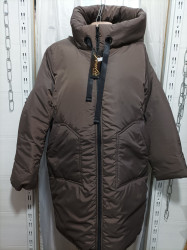 Куртки зимние БАТАЛ женские на меху оптом 08754123 03-34