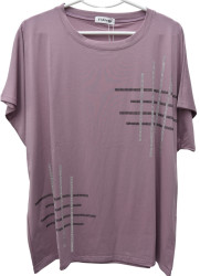 Футболки женские БАТАЛ оптом 32705148 1508-205