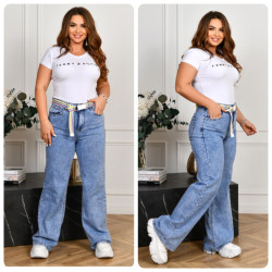 Джинсы женские БАТАЛ оптом LADY JEANS 73149052 150-22