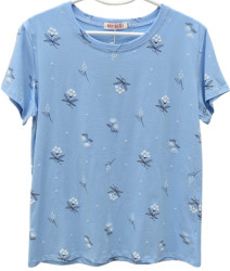 Футболки женские БАТАЛ оптом 04612598 8803-138