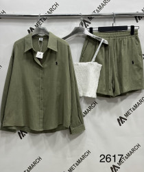 Костюмы женские (3-ка) оптом 12703896 2617-16