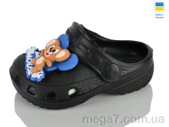 Кроксы, Lot Shoes оптом H2 чорний