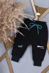 Спортивные штаны детские (черный) оптом Китай 98267014 Т160-24