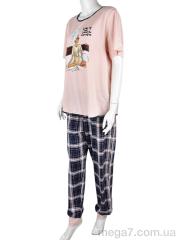 Пижама, Boni-Shop оптом 15652 pink-blue