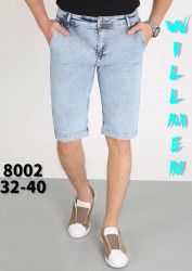 Бриджи джинсовые мужские WILLMEN БАТАЛ оптом 80312594 8002-18