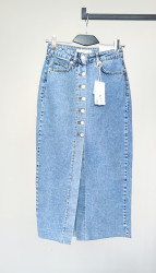 Юбки джинсовые женские оптом 92041387 7004-3
