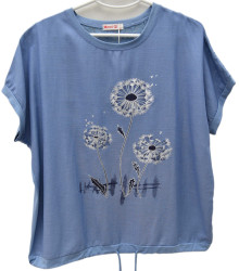 Футболки жіночі БАТАЛ оптом 