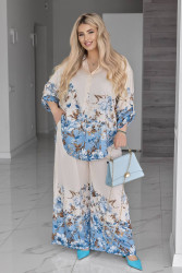 Костюмы женские БАТАЛ оптом Италия 45213678 2037-44