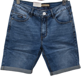 Шорти джинсові чоловічі ПОЛУБАТАЛ оптом FANGSIDA 