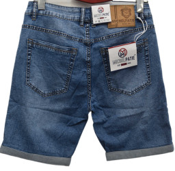 Шорти джинсові чоловічі ПОЛУБАТАЛ оптом FANGSIDA 
