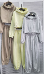 Спортивные костюмы женские (лимон) оптом 73409186 808-27