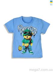 Футболка, Kir15 оптом 112266 блакитний