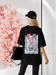 Футболки жіночі (чорний) оптом