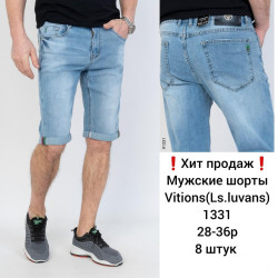 Шорты джинсовые мужские VITIONS оптом 35712690 1331-10