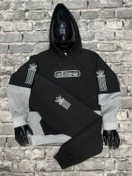 Спортивные костюмы мужские (черный) оптом Турция 82759160 02-6