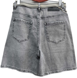 Шорти джинсові жіночі MEECALOO БАТАЛ оптом --