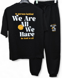 Спортивні костюми жіночі (чорний) оптом