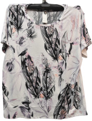 Футболки женские БАТАЛ оптом 52196043 65911-57