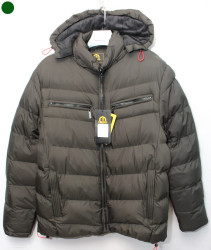 Куртки зимние мужские WOLFTRIBE (khaki) оптом QQN 30297158 A04-31