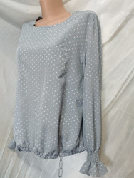 Блузки женские БАТАЛ оптом 96401325 585-71