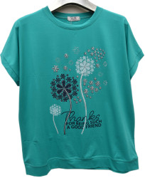 Футболки женские БАТАЛ оптом 64275013 714-98