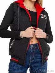 Жилетка, Massmag оптом --- 20166 чорно-червоний