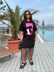 Платья женские БАТАЛ оптом 60497512 1965-27