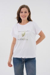 Футболки женские ПОЛУБАТАЛ оптом 02754983 2297-22