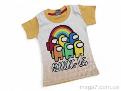 Футболка, Kids-modnik оптом --- 4537-1 жовтий