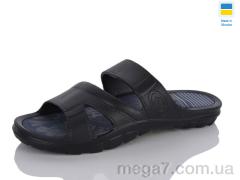 Шлепки, M&L  Alex13 оптом B002 чорний