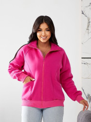 Худі жіночі на флісі оптом SOROKA BELOBOKA