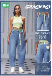 Джинсы женские БАГГИ оптом 38469721 1385-4-1