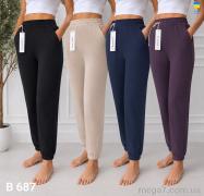 Спортивные брюки, Sport style оптом 687 mix
