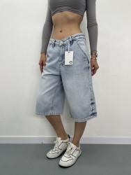 Шорты джинсовые женские I8DENIM оптом 97630584 01-41