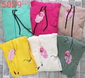 Спортивні кофти жіночі БАТАЛ на флісі оптом