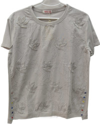 Футболки женские БАТАЛ оптом 76194358 8830-136