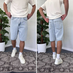 Джинсовые шорты мужские оптом 57183290 8-113