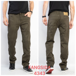 Джинси чоловічі НАПІВБАТАЛ оптом FANGSIDA  