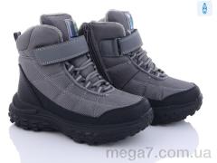 Ботинки, Ok Shoes оптом F0512B grey