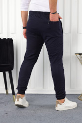 Спортивні штани чоловічі (темно-синій) оптом 2BRO  