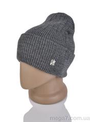 Шапка, Королева оптом CAP 9-14 d.grey