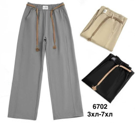 Брюки женские БАТАЛ оптом 18697235 6702-138