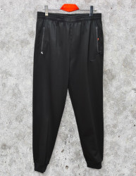 Спортивные штаны мужские БАТАЛ (черный) оптом 92134580 QD5-1