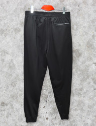 Спортивні штани чоловічі БАТАЛ (чорний) оптом  