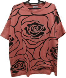 Футболки женские БАТАЛ оптом 84526319 385-35