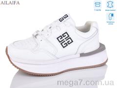 Кроссовки, Ailaifa оптом 8812 white