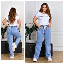 Джинсы женские БАТАЛ оптом LADY JEANS 79153064 136-32