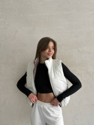 Жилетки двосторонні жіночі оптом Minimalist