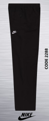 Спортивные штаны мужские (black) оптом 81625430 2288-5
