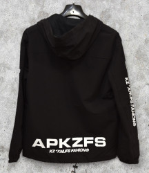 Ветровки мужские KAIZHIXINU (черный) оптом 24368975 99005-38